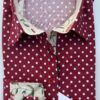 SANATRONA Coton 100% Rouge Pois