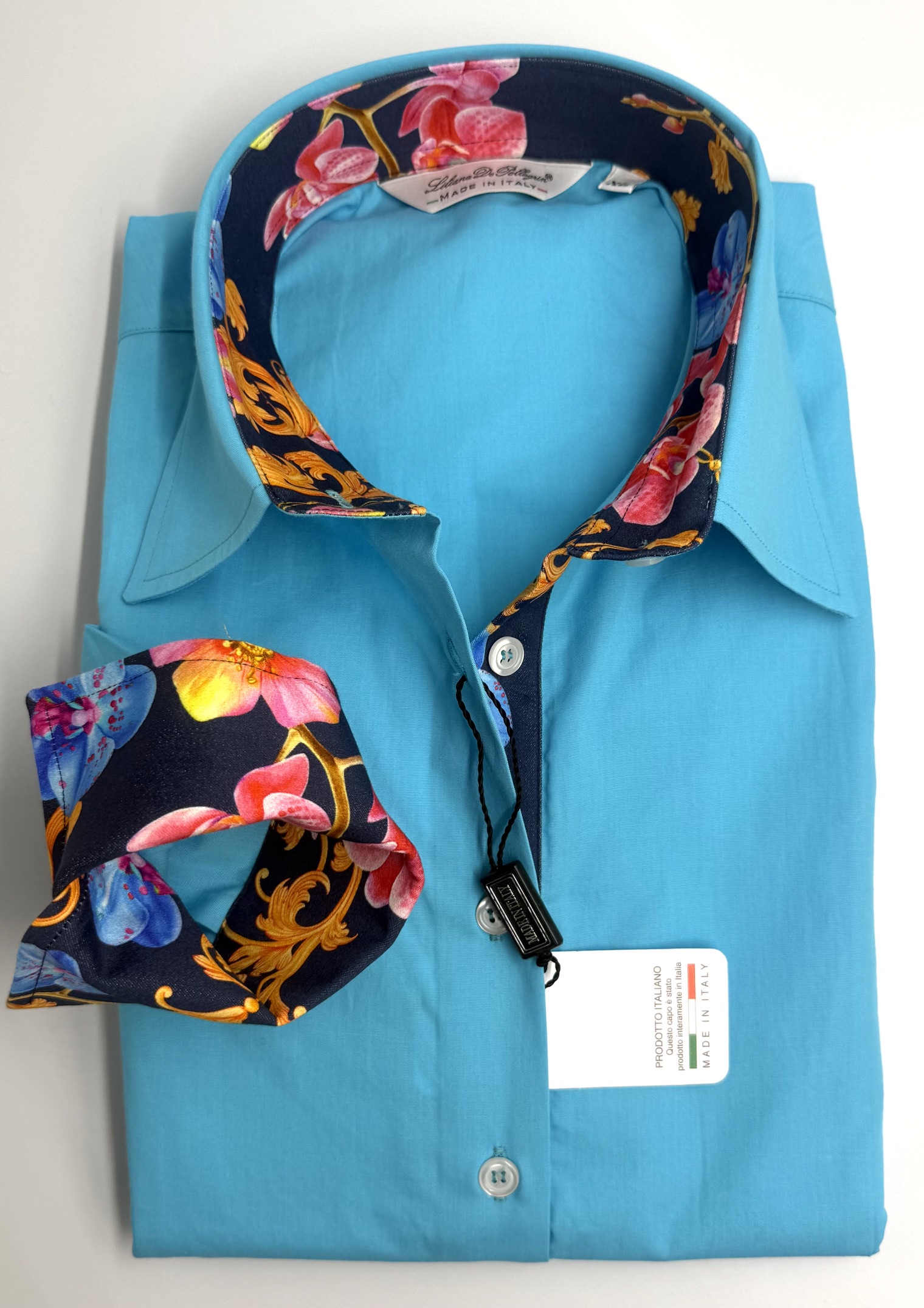 STRICCIO Coton 100% Blu Turquoise