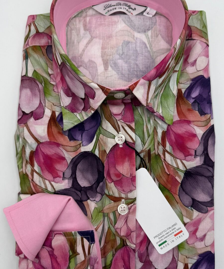 PIVA Coton 100% Pivoine Rose
